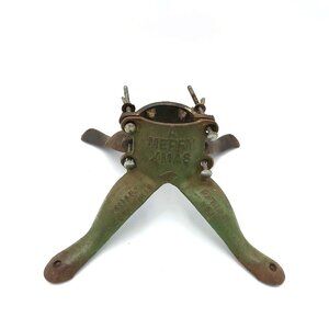 Christmas Tree Stand Antique Cast Iron James Smart MFG Brockville Ontario Canada